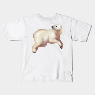 Cozy Polar Bear Kids T-Shirt